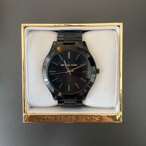 Black & Gold Michael Kors Watch